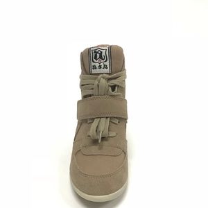 Ash Bowie Chamois Suede Wedge Shoes. NIB